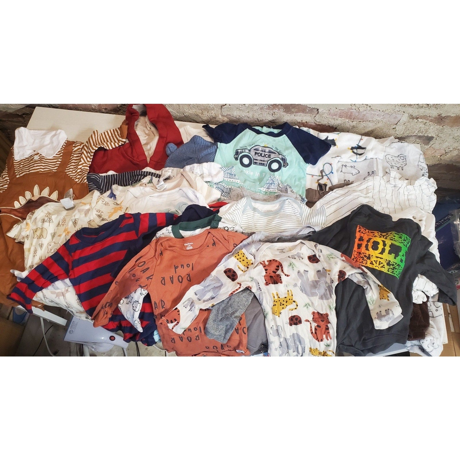 Baby Bodysuits One Pieces Lot 3-6 months Mixed Unisex Multicolor Infant Clothes