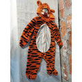 Disney Tigger Baby Boys Girls Costume One Piece 3 6 Months Orange Black Fleece