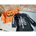 Simple Joys Carters Baby 6-9 months Shirts Halloween Pumpkin Skeleton 2 Pack