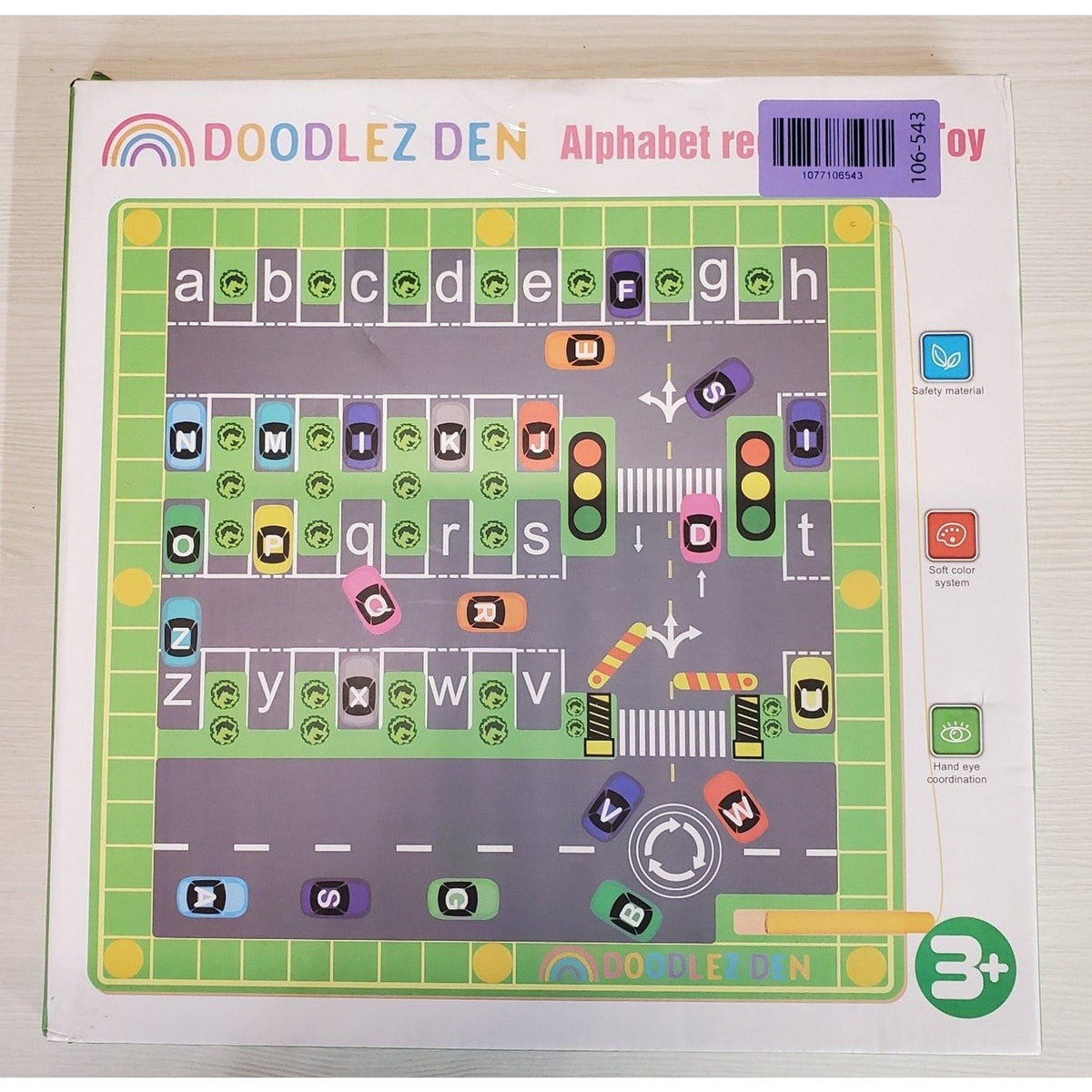 Doodlez Den Montessori Magnetic Board Alphabet ABC Preschool Learning Toy