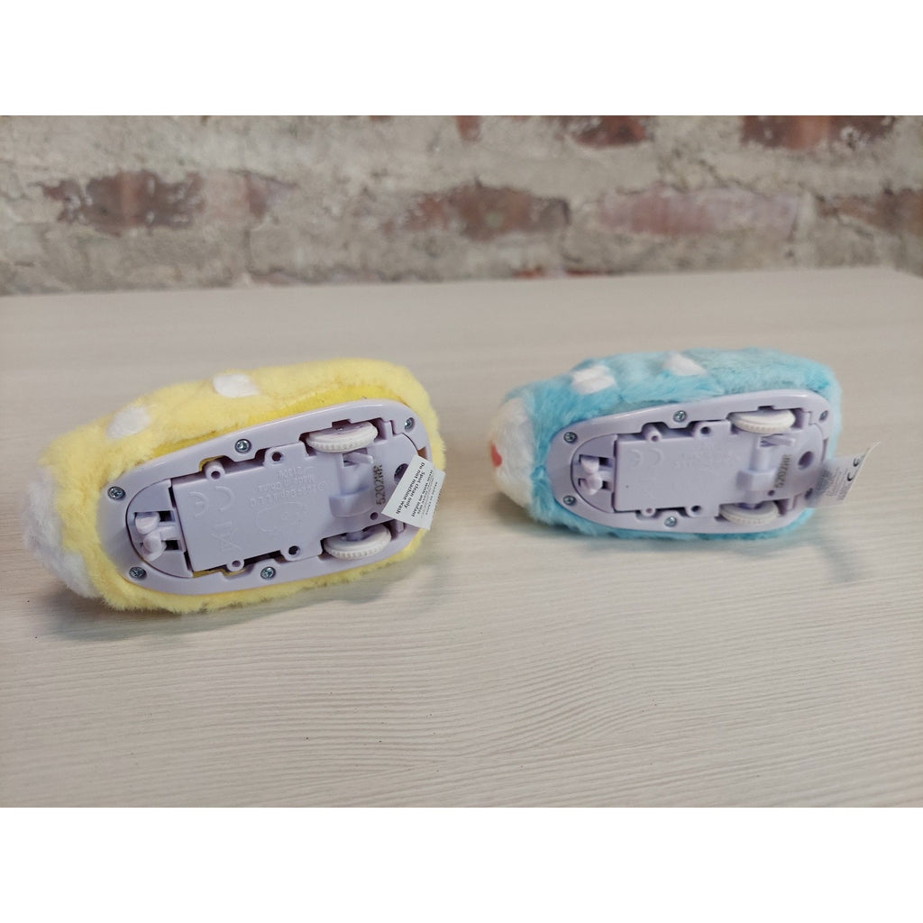 ZhuZhu Pets Robotic Hamster Toy Electronic Moving Plush 2 Pack Yellow Blue