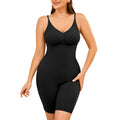 Womens Full Body Shaper Bodysuit XL XXL Black Tummy Control Compression