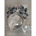 Womens Birdcage Veil Headband Fascinator White Black Polka Dot Starfish Party