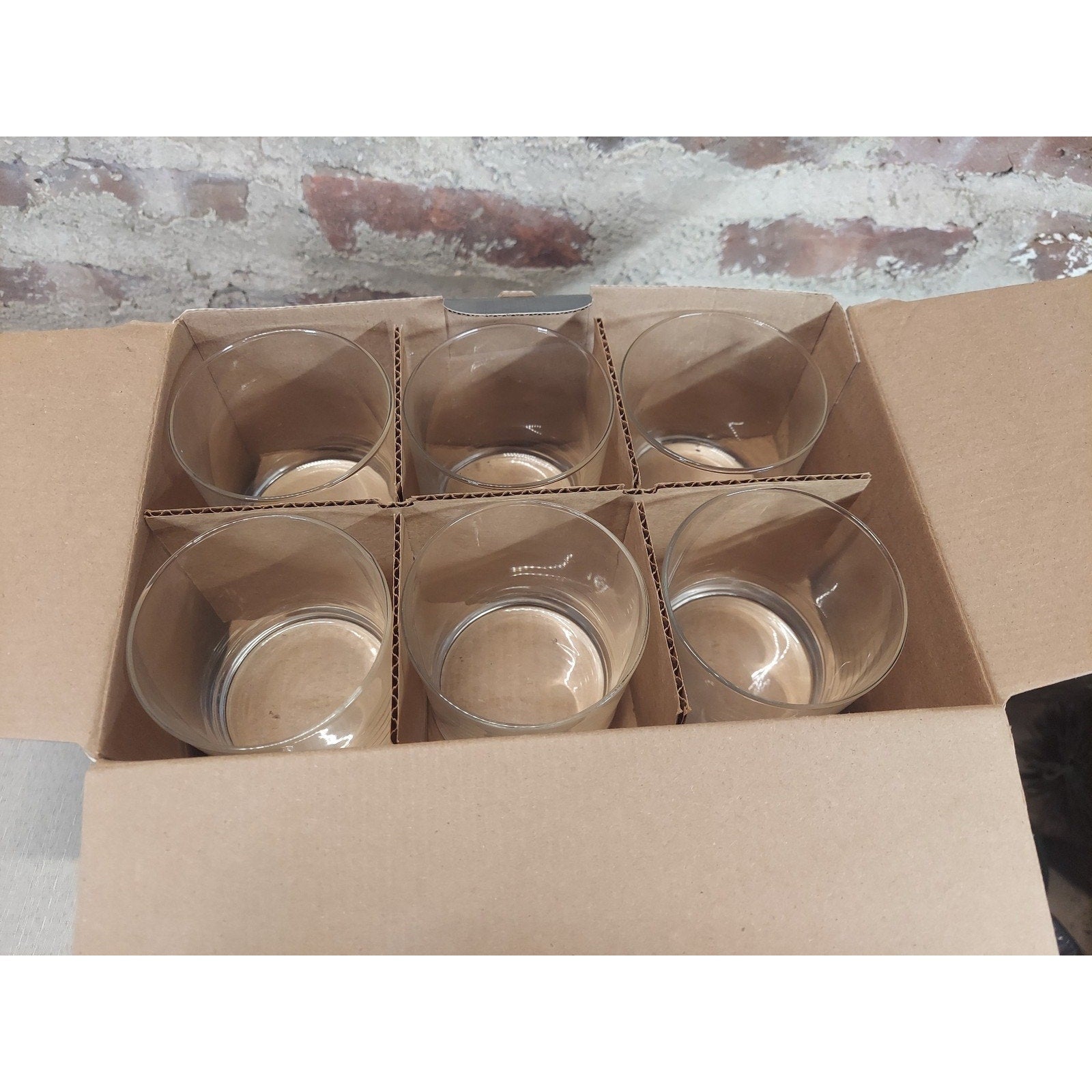Threshold Asheboro Tumbler Set 12 Piece Glasses Dishwasher Safe Clear Drinkware