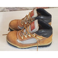 Timberland Boys Field Boots Size 1 Wheat TB115745713 Suede Hiking Lace Up