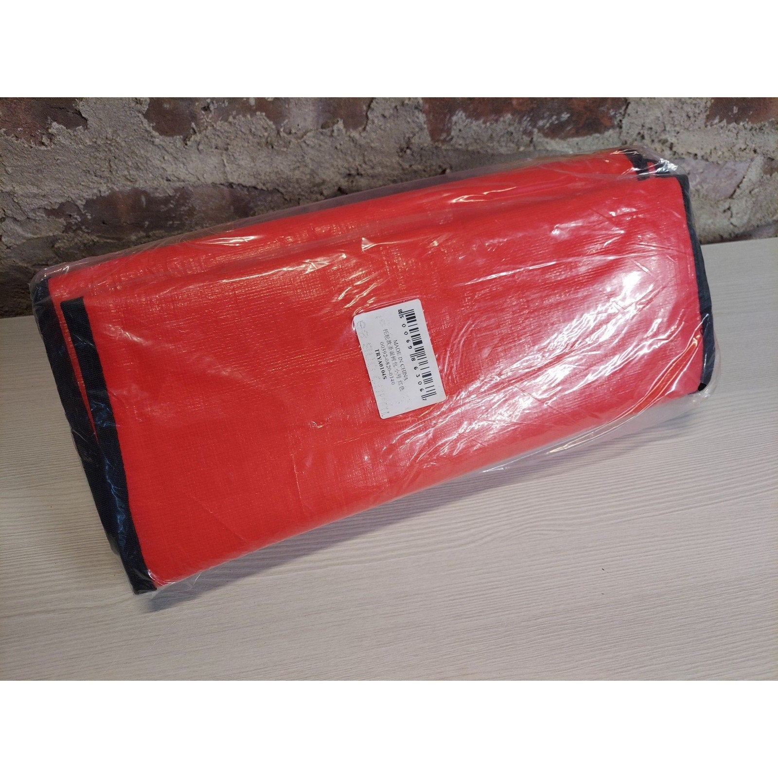 Christmas Tree Storage Bag With Wheels Upgraded Material Fits 7ft Heavy Duty Red