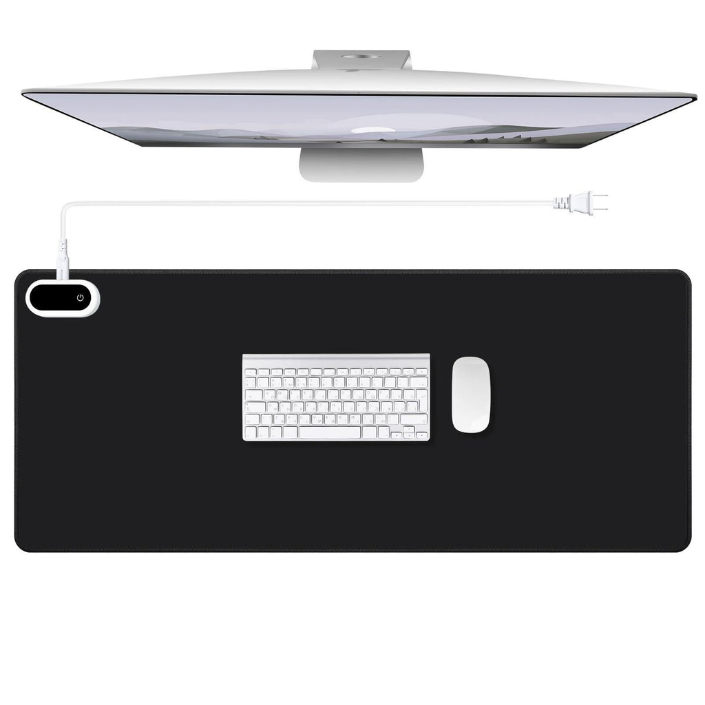 Heating Mat Ultra Fast Heating Black Desktop Computer Desk Cold Hands