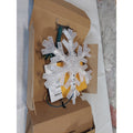 Brightown Christmas Tree Topper Model 39344A Snowflake LED Light Clear White