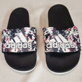 Adidas Mens Slides Size 8 Tie Dye Multicolor Pool Beach Casual Athletic Sandal