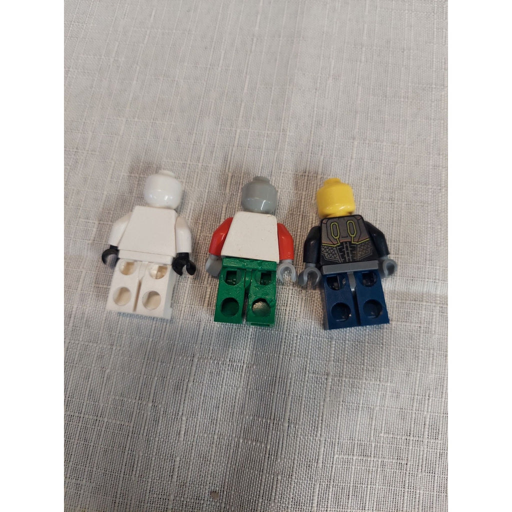 LEGO Minifigures Lot of 3 Ninjago Zane General Cryptor PIXAL Action Figures