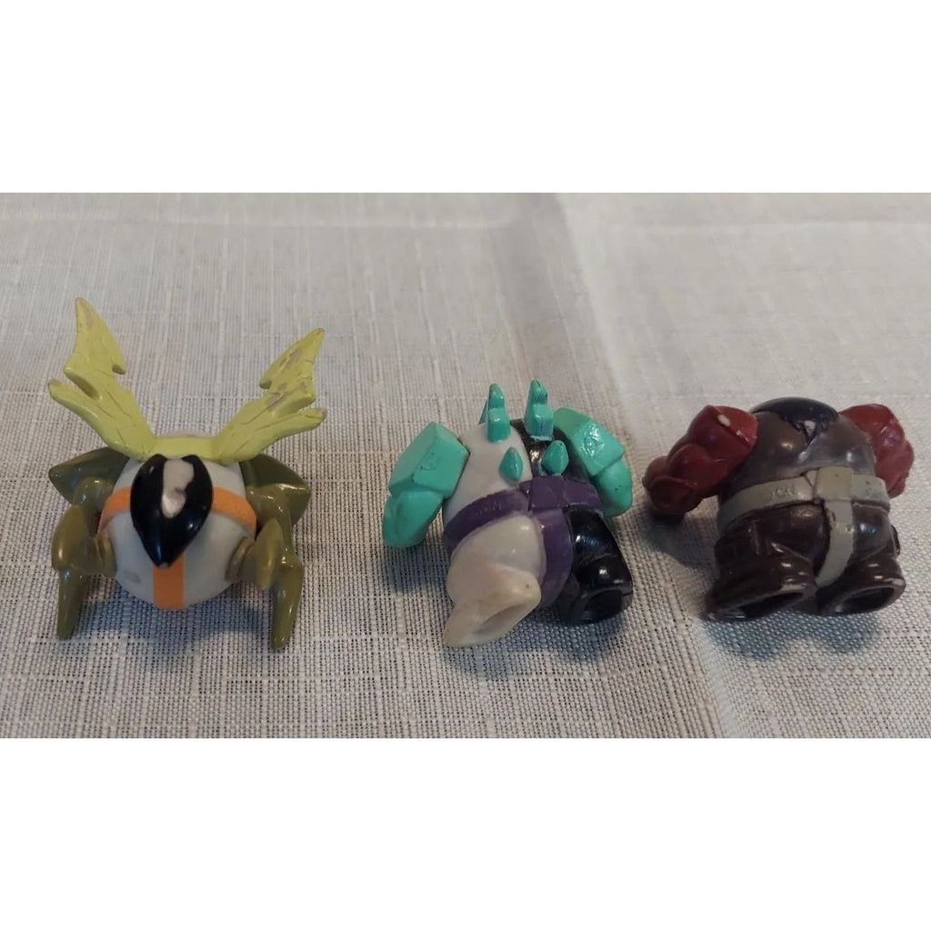 Ben 10 Action Figure Lot 3 Stinkfly Diamondhead Four Arms Mini Alien Toys