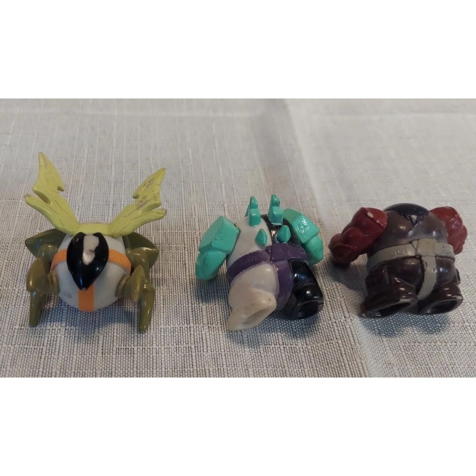 Ben 10 Action Figure Lot 3 Stinkfly Diamondhead Four Arms Mini Alien Toys