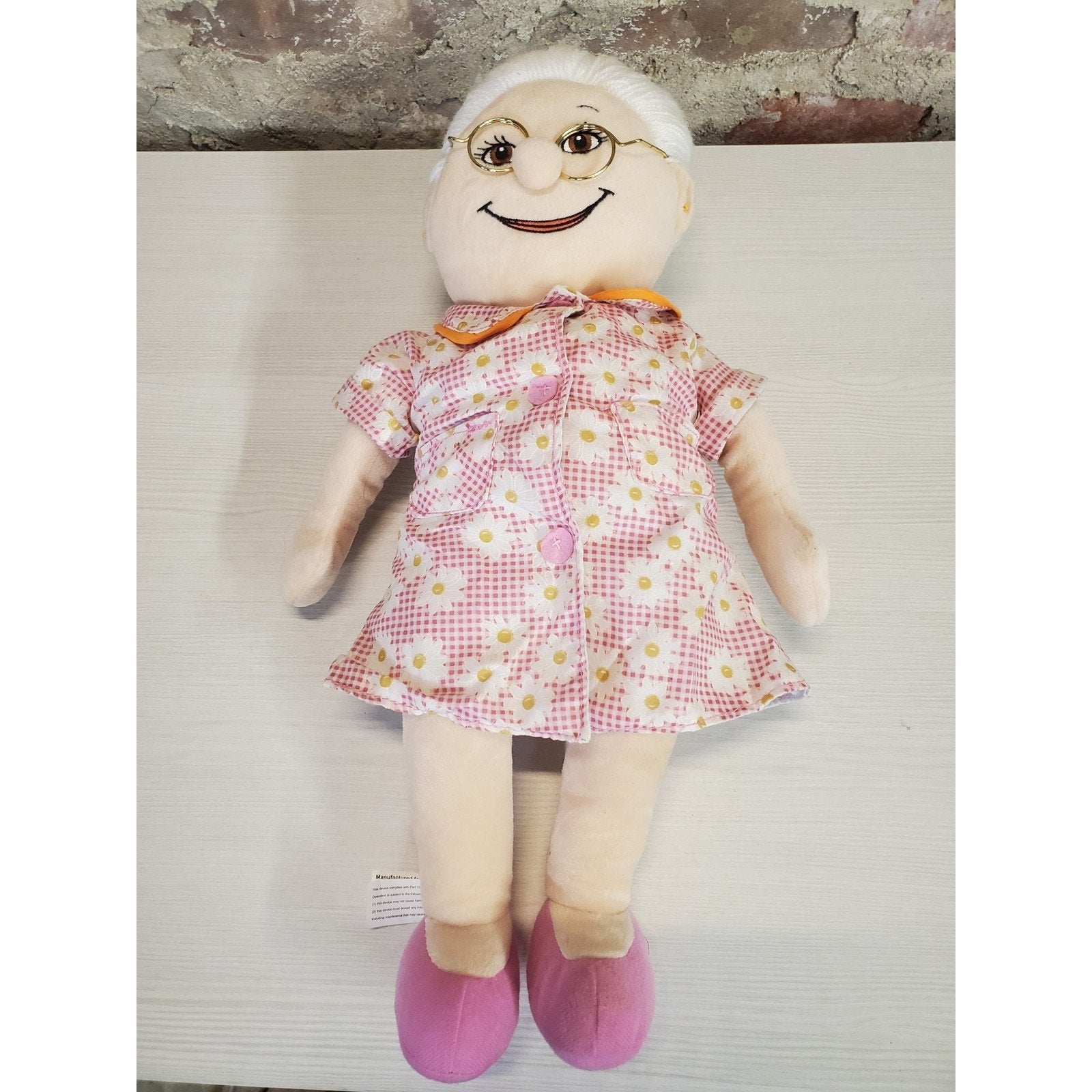 Baby Abuelita Plush Doll Toy Stuffed Animal Grandmother Hispanic Latina 16.5"