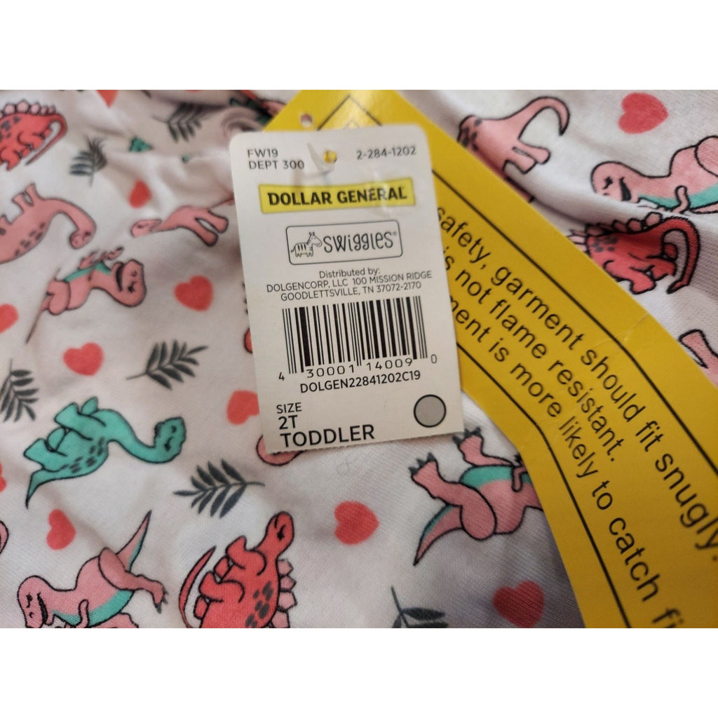 Toddler Girls Clothing Lot Bundle Size 2T NWT Pajamas Sweatsuit Outfits 6 Piece