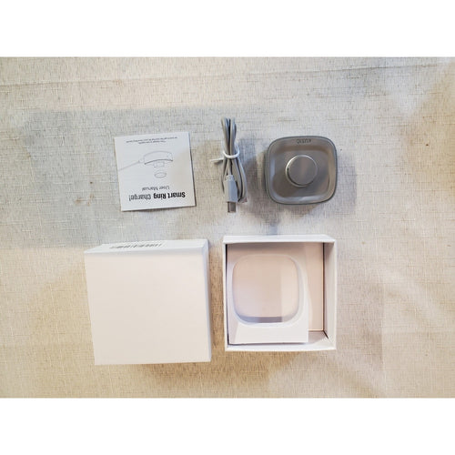 Ausko Smart Ring 4 Charger Size 10 USB C Power Charging Dock White