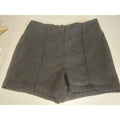 FOREVER 21+ Womens Plus Size High Waist Shorts 1X Black Casual Zipper Back