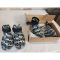 NINJA Dog Shoes Size 9 XXL Camo Paw Protector Boots Faux Crocs Adjustable Strap