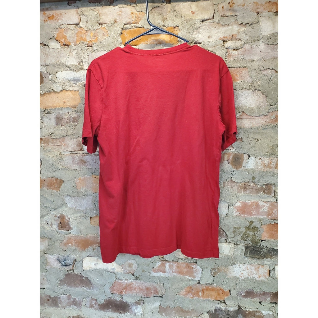 North Pole Trading Co Boys T Shirt 18/20 H Red Nutcracker Graphic Whats Crackin