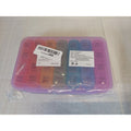 Pill Organizer Weekly 7 Day 4 Times Daily Medicine Vitamin Box Multicolor Purple