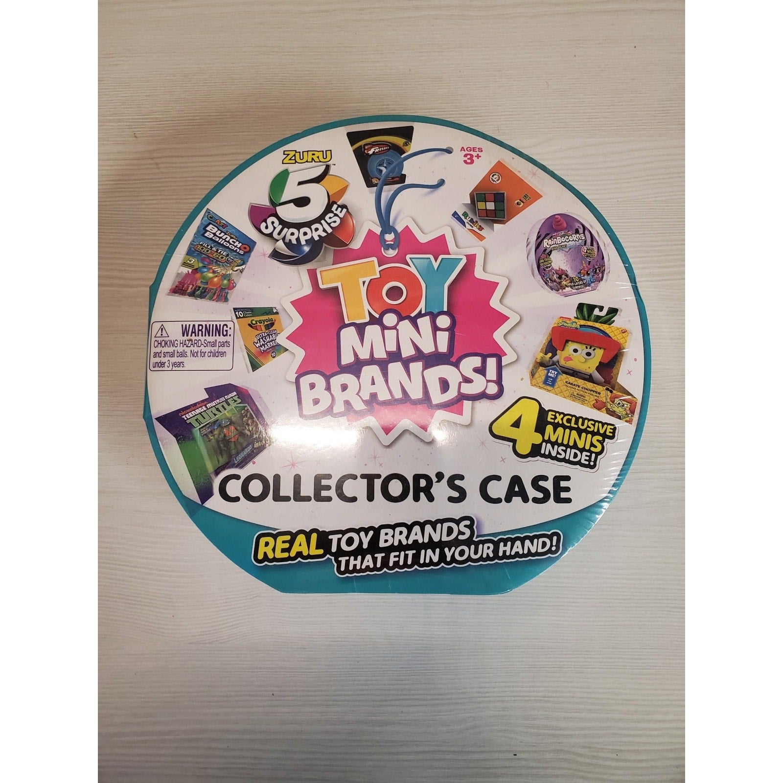 Zuru 5 Surprise Toy Mini Brands Collectors Case 4 Exclusive Minis Ages 3 Real