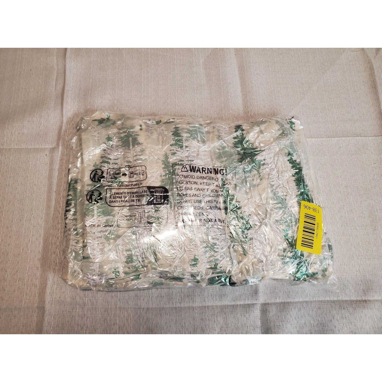 Christmas Tree Sheer Table Runner Holiday Winter Dining Table Party Decor