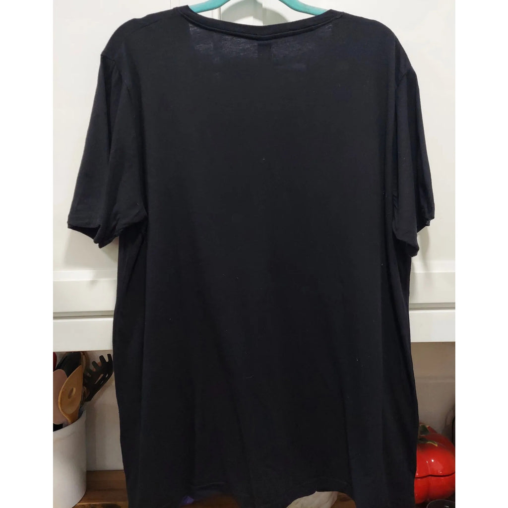 Celtic Thunder Heritage Tour T-Shirt Womens Anvil 2XL Black V-Neck Music Tee
