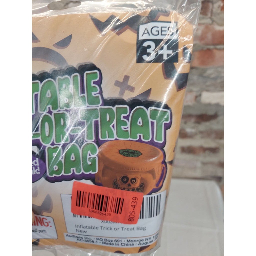 ArtCreativity Halloween Inflatable Trick Or Treat Bag Pumpkin Candy Pail New