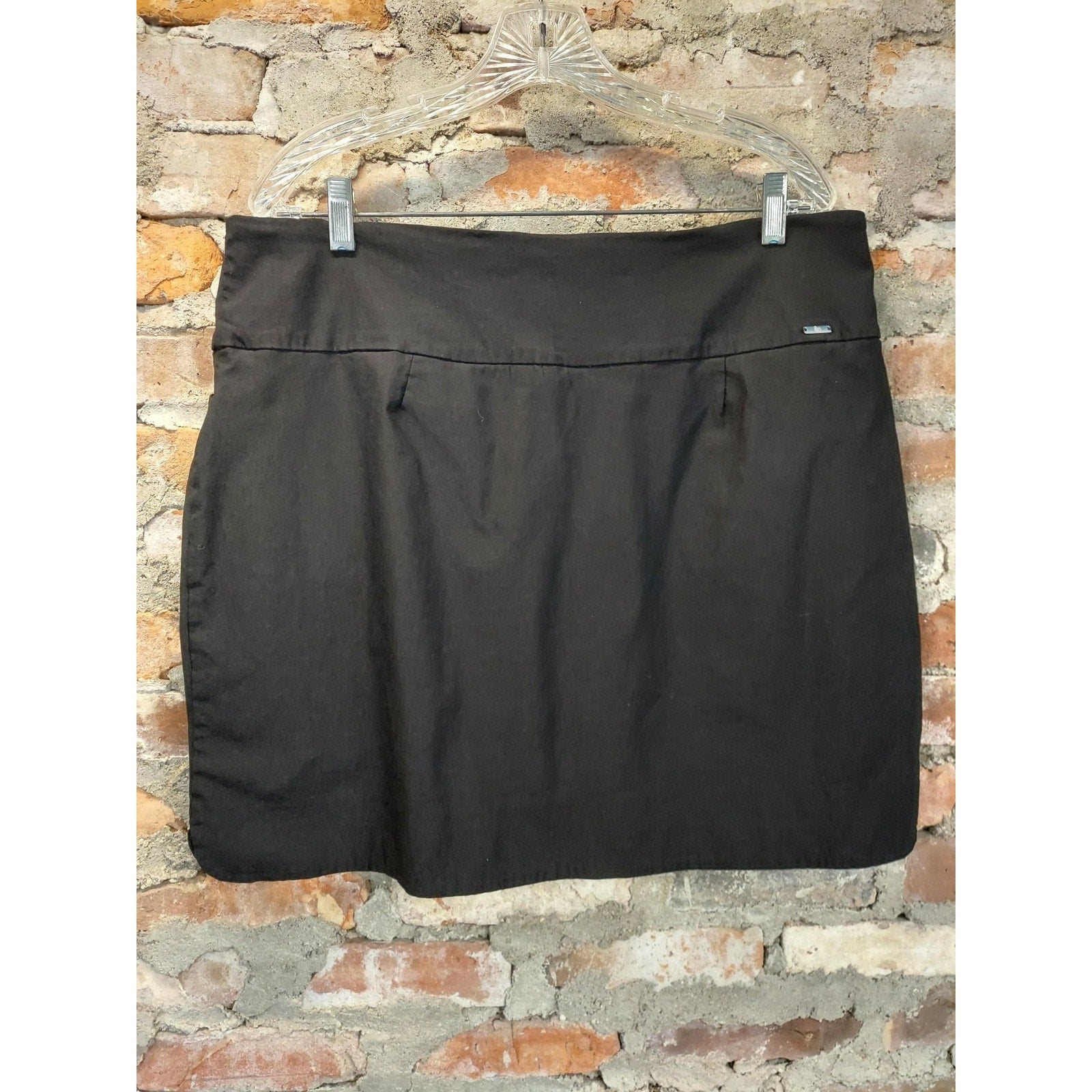 S.C. & CO. Womens Skort Skirt Size XXL Black Athletic Tennis Golf Casual