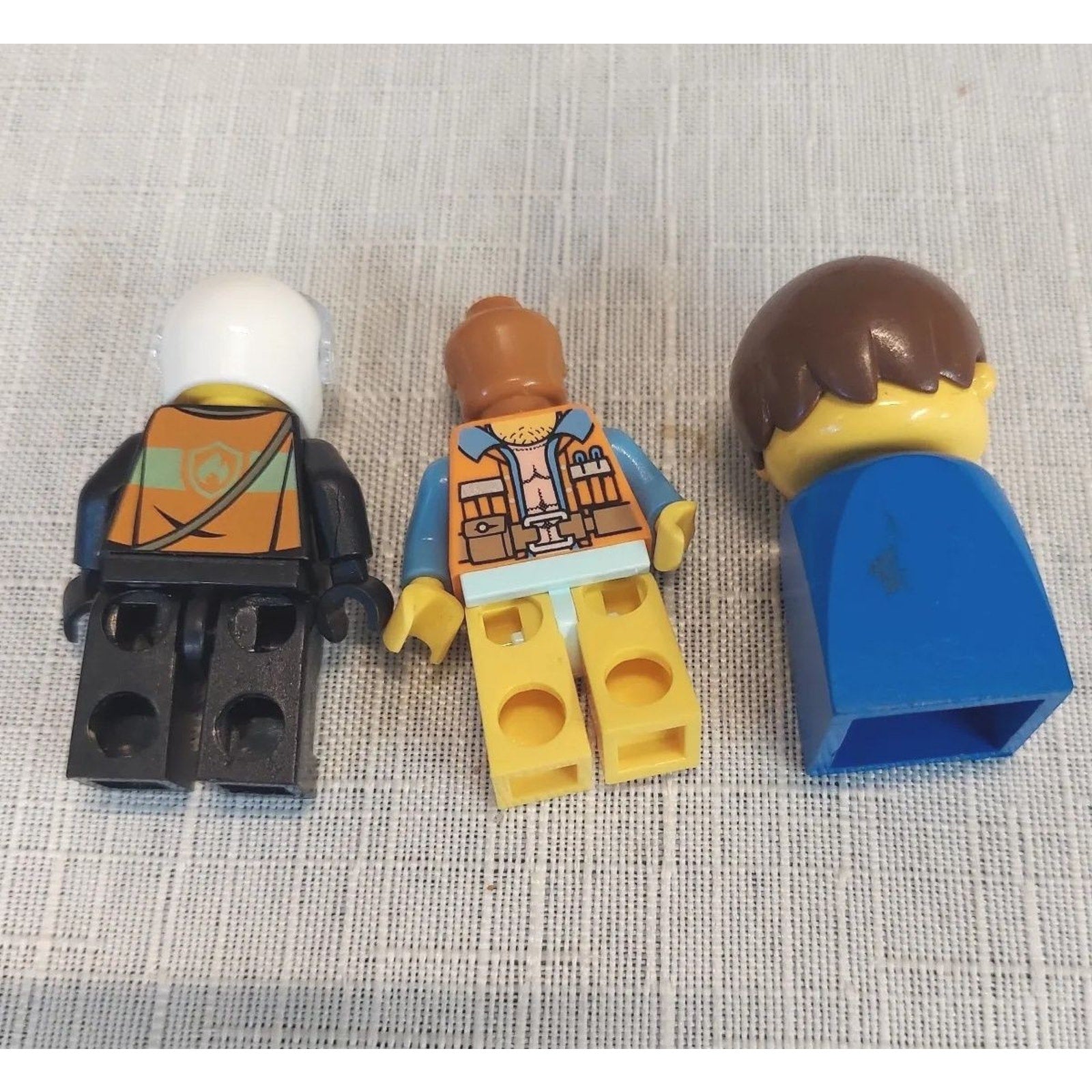 LEGO Minifigure Lot Baby Pilot Astronaut Figure Duplo Boy Head Torso Set
