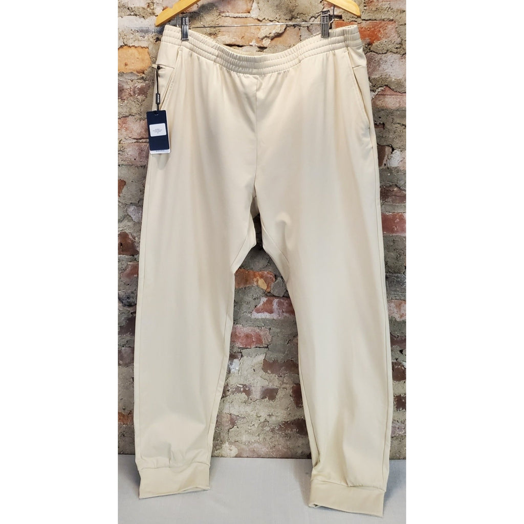 MAELREG ProFlex Joggers 3XL Light Khaki Mens Athletic Sweatpants Elastic