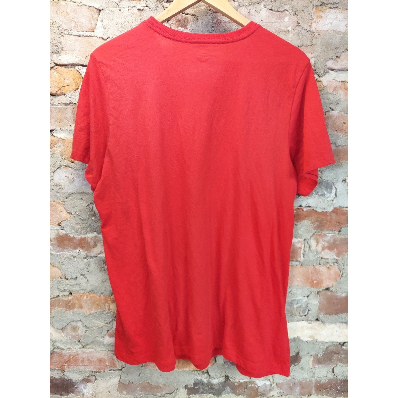 Holiday Time Womens T Shirt Christmas Santa Graphic Print XXL 20 Red