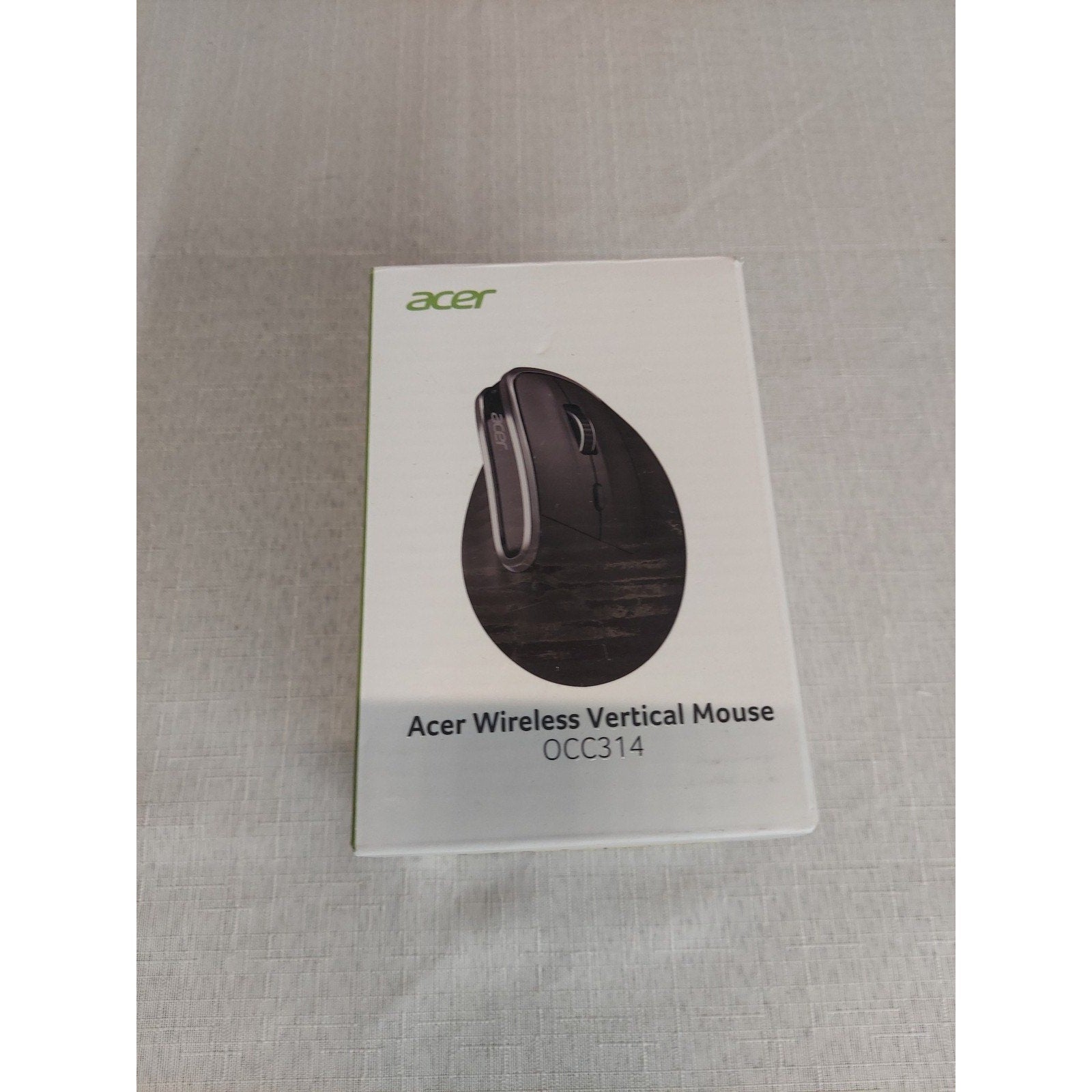 Acer Wireless Vertical Mouse OCC314 Ergonomic USB PC Laptop Black