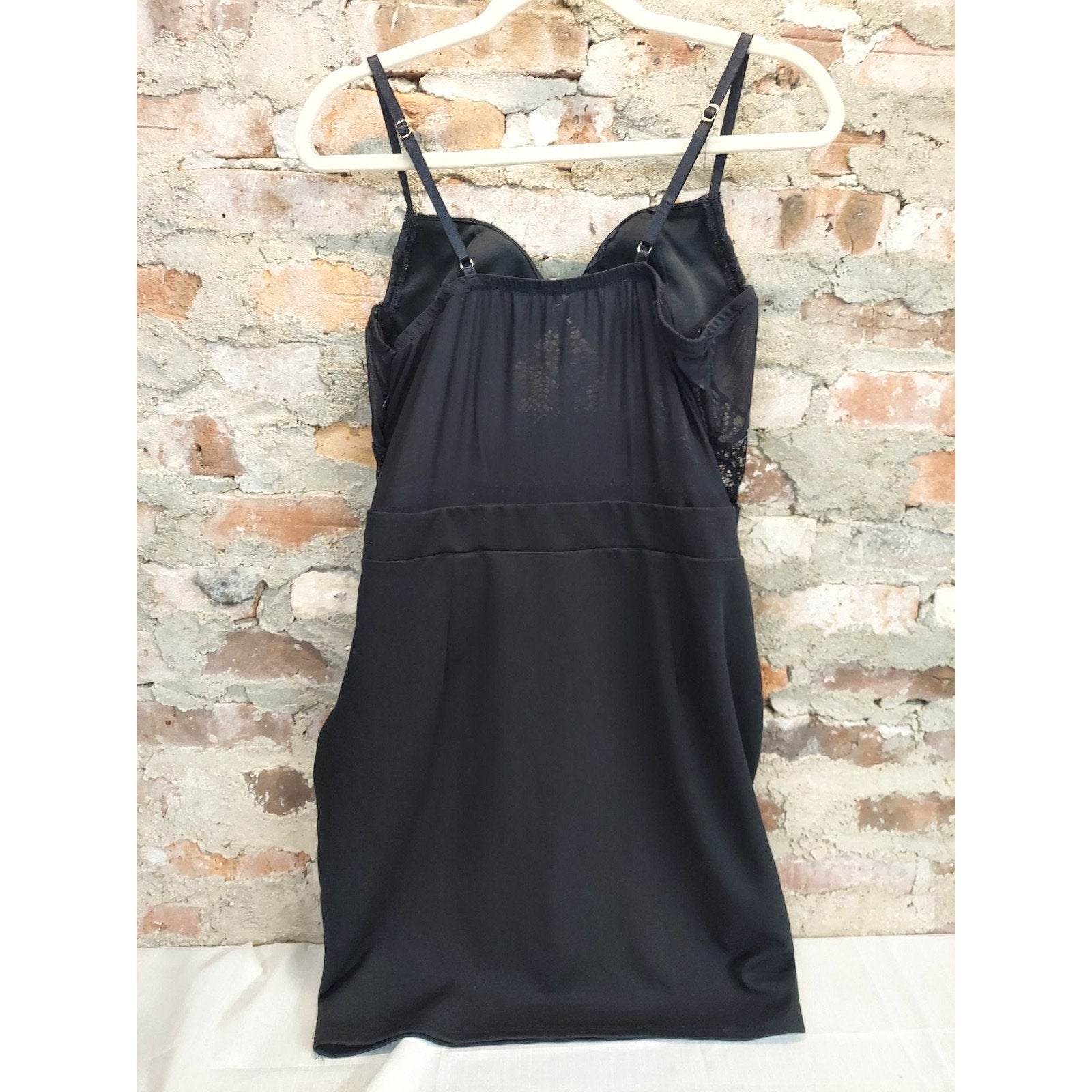 Blashe Womens Corset Bustier Dress Size 2XL Black Lace Bodycon Cocktail Party