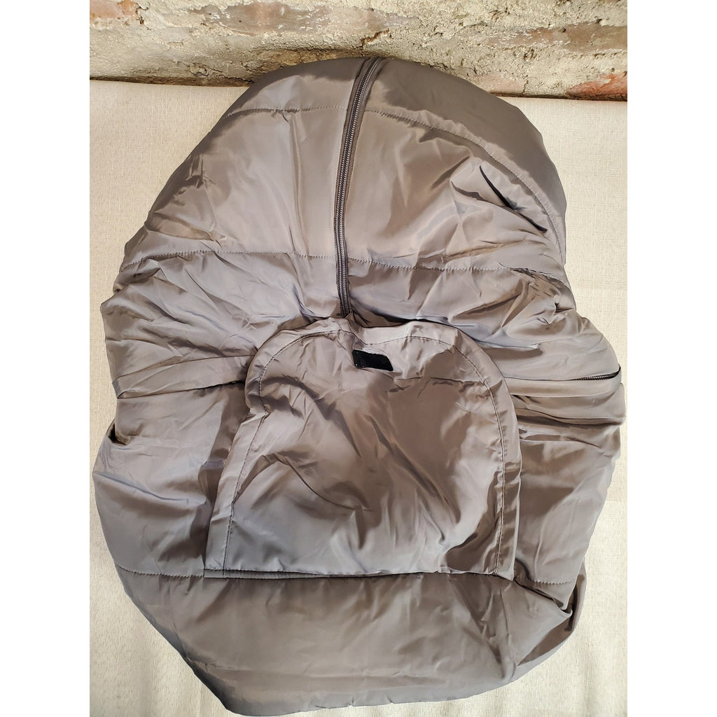 Baby Car Seat Cover Bunting Bag Universal Fit Warm Winter Gray Padded Cozy