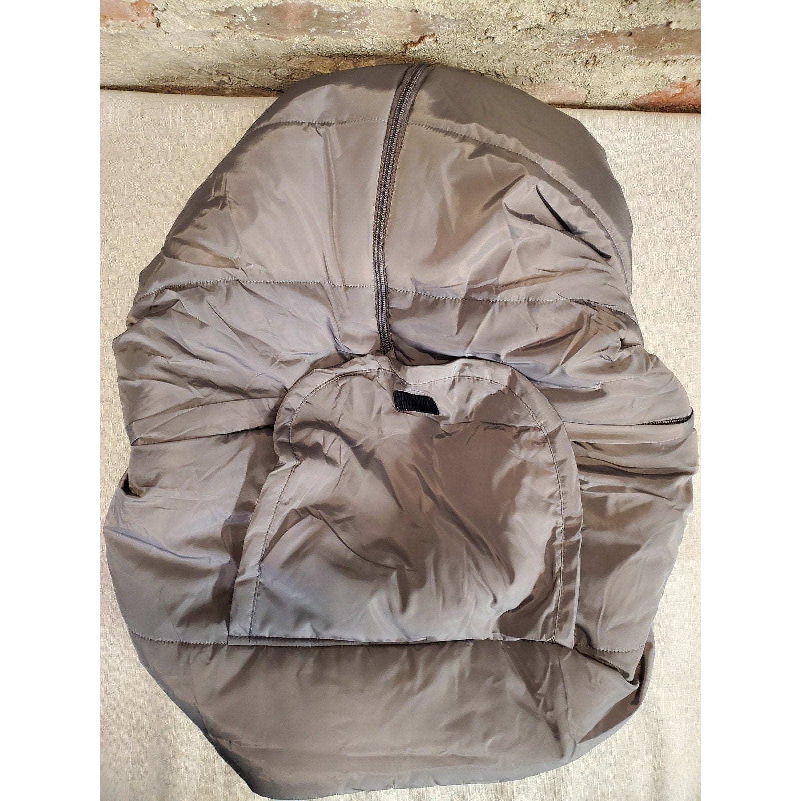 Baby Car Seat Cover Bunting Bag Universal Fit Warm Winter Gray Padded Cozy