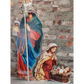 Nativity Scene Christmas Joseph Mary Baby Jesus Outdoor Large Set Yard Sign
