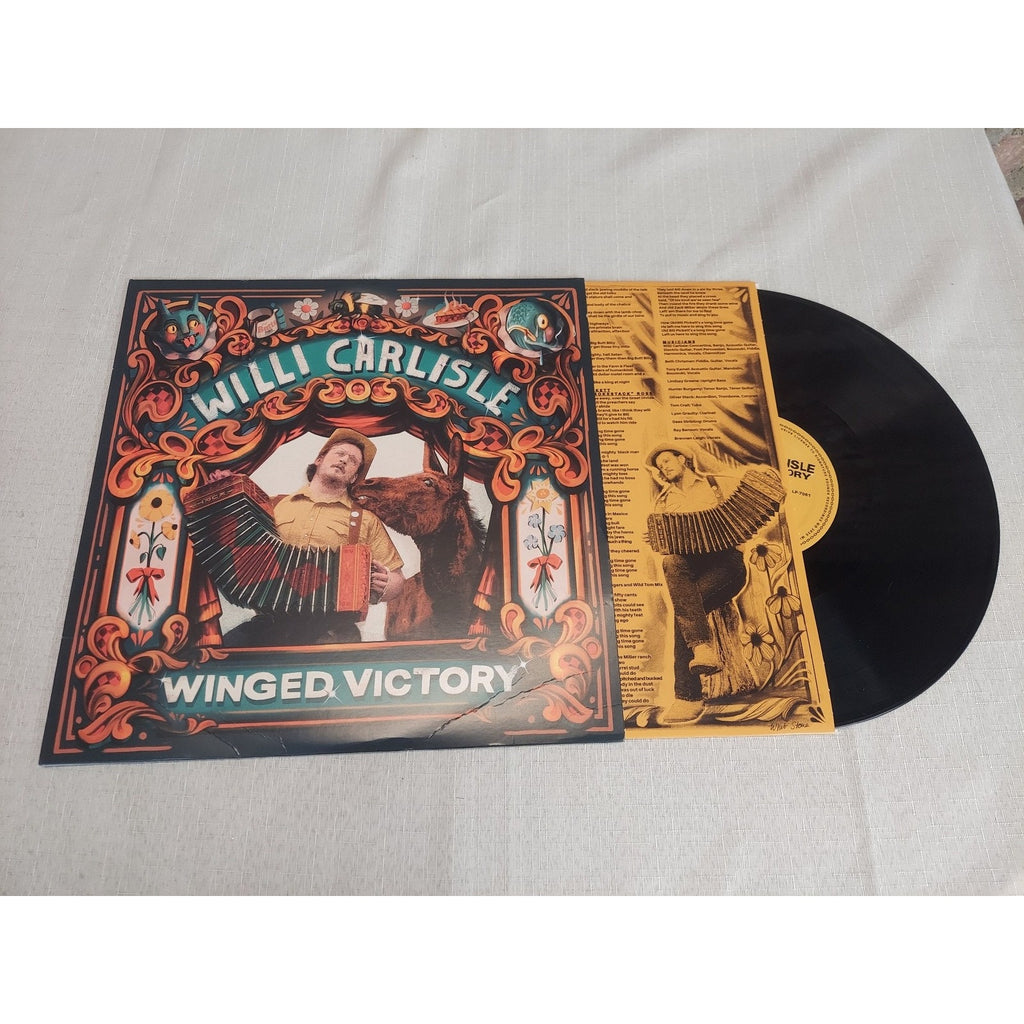 Willi Carlisle Winged Victory 2020 Vinyl Record LP Folk Americana Country Music
