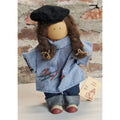 Lizzie High Doll Handcrafted Vintage 1991 Beret Braids Denim Outfit 9 Inch