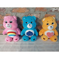 Care Bears Plush Set of 3 Cheer Grumpy Tenderheart Pink Blue Orange Collectible