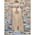 Womens Shapewear Bodysuit Low Back Halter Nude Size S Slimming Control Lace