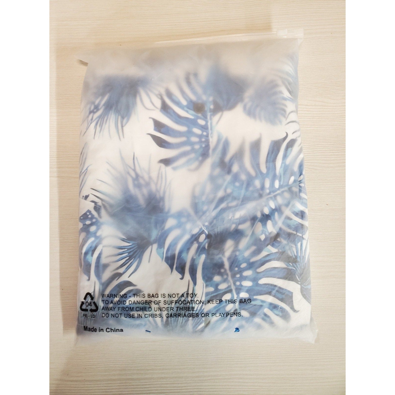 Mens Hawaiian Shirt Shorts Set L Blue White Tropical Beach Vacation Outfit