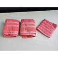 MAINSTAYS 2 Hand Towels & Washcloth Island Coral 100% Cotton Soft Absorbent Bath