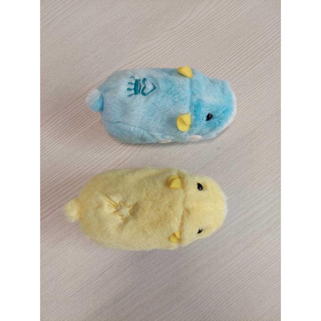 ZhuZhu Pets Robotic Hamster Toy Electronic Moving Plush 2 Pack Yellow Blue