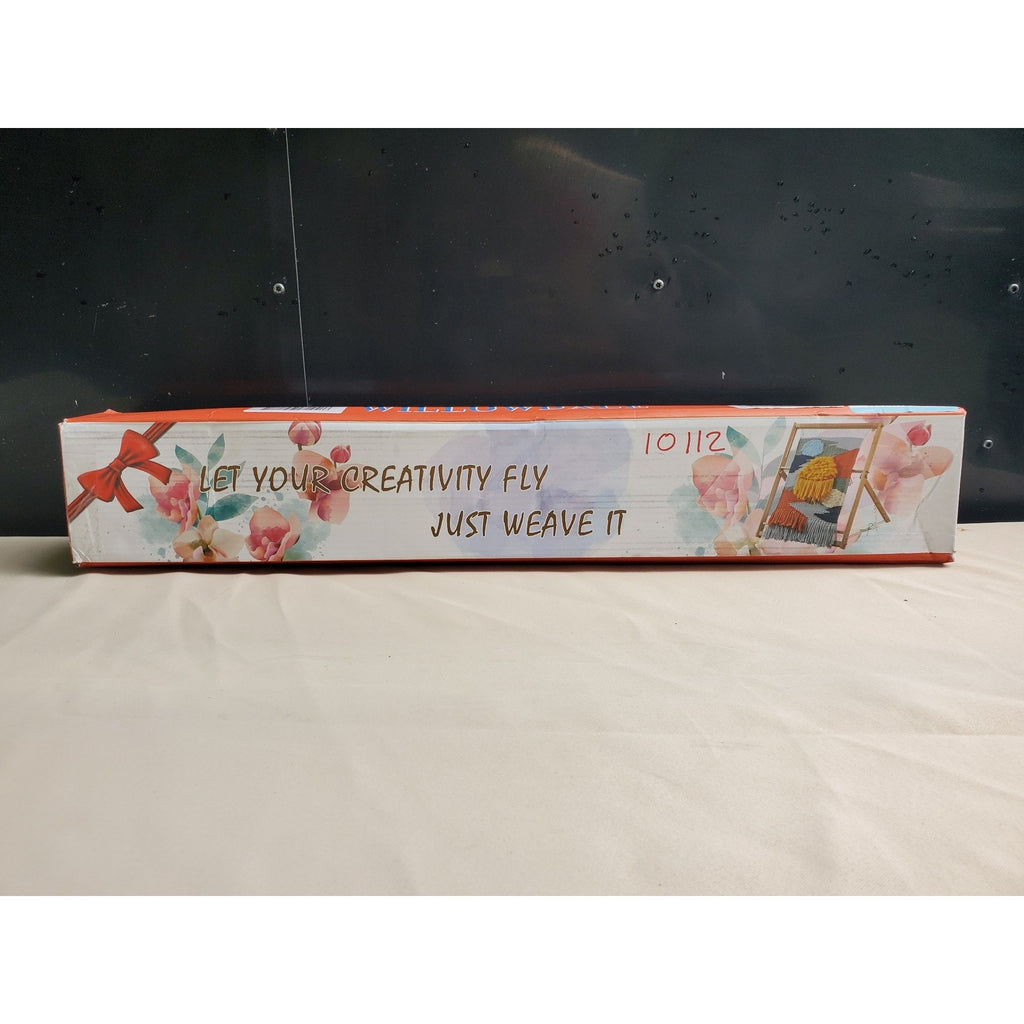 WILLOWDALE Weaving Loom Adjustable Wood Tapestry Frame Craft Kit Beginner New