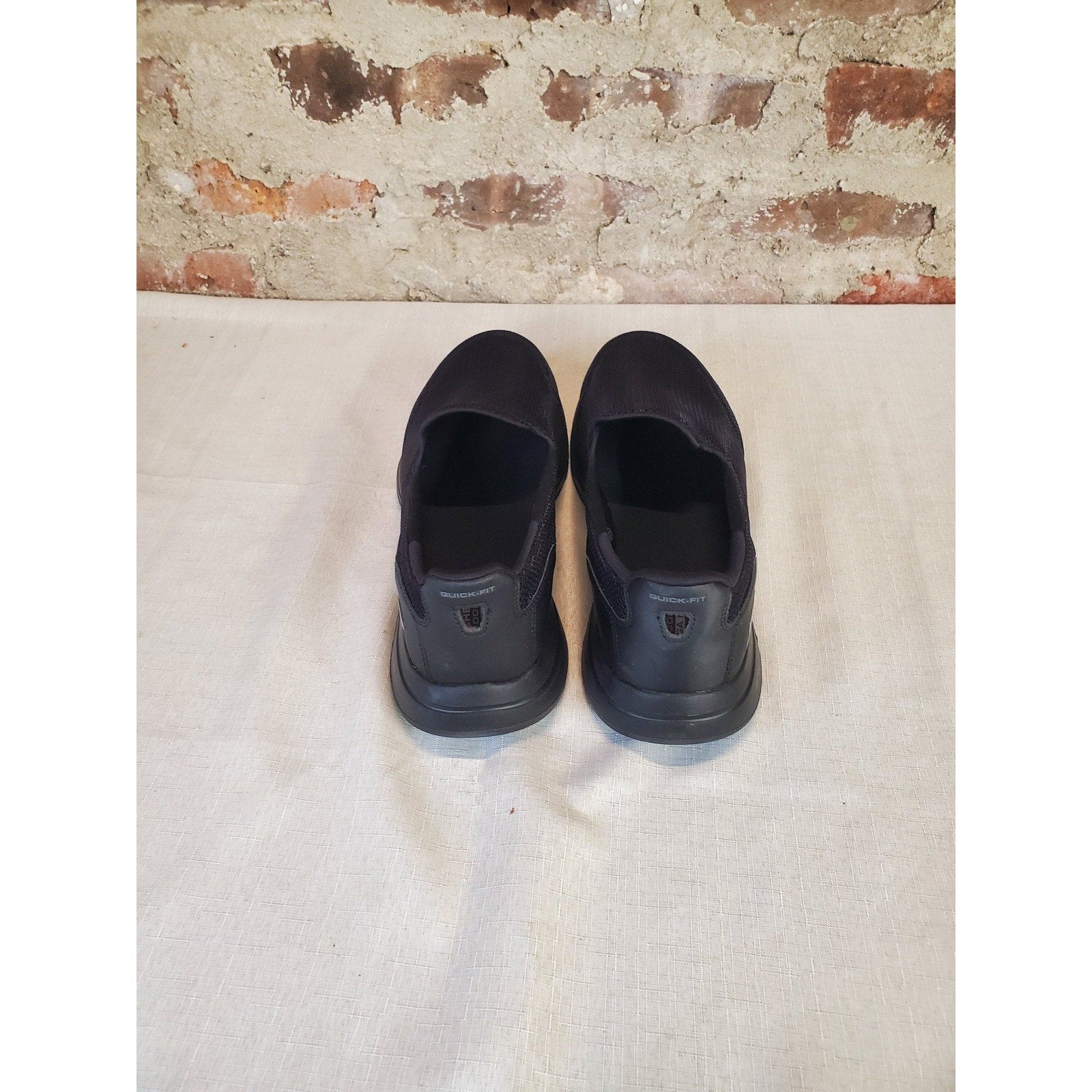 Skechers Go Walk 5 Womens 12 Mens 9 Black Mesh Slip On Walking Shoes