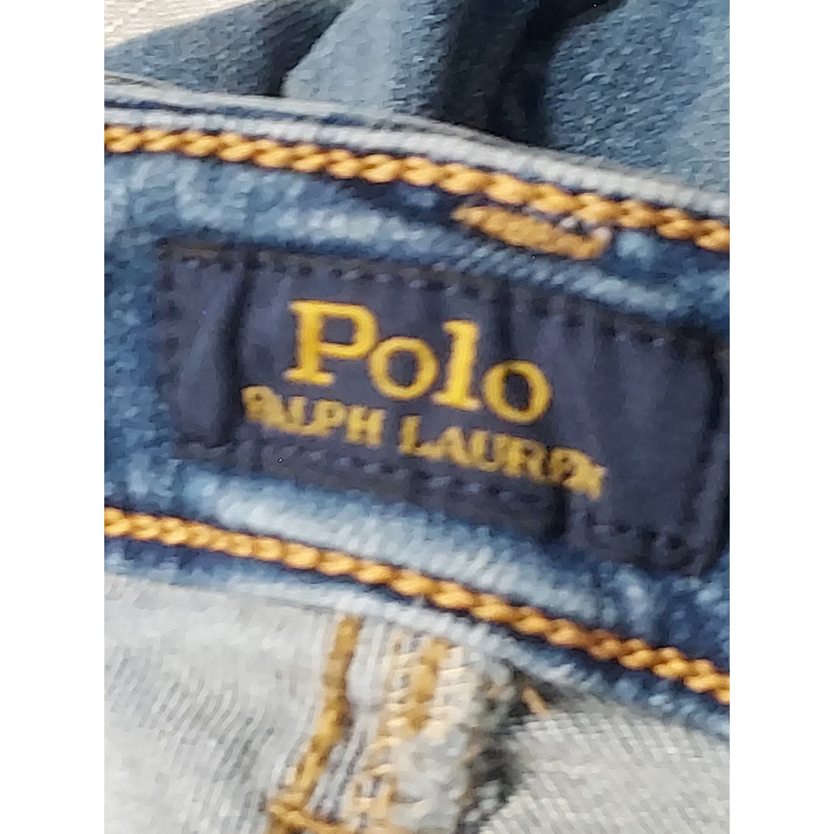 Polo Ralph Lauren Girls Jeans M 8-10 Blue Wash Slim Fit Youth Denim Pants