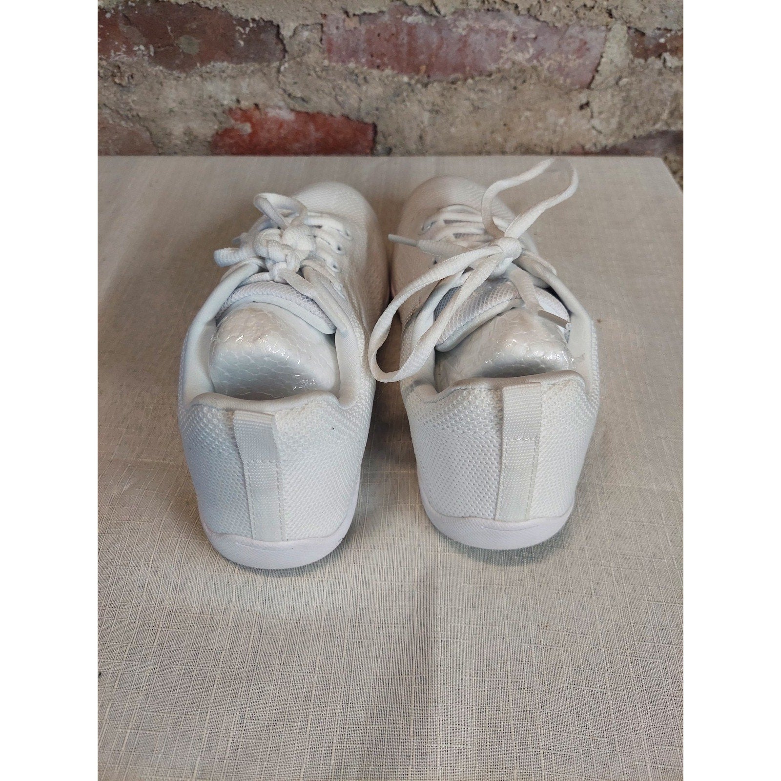 Cheerleading Dance Performance Shoes Split Sole Lightweight White Women 4