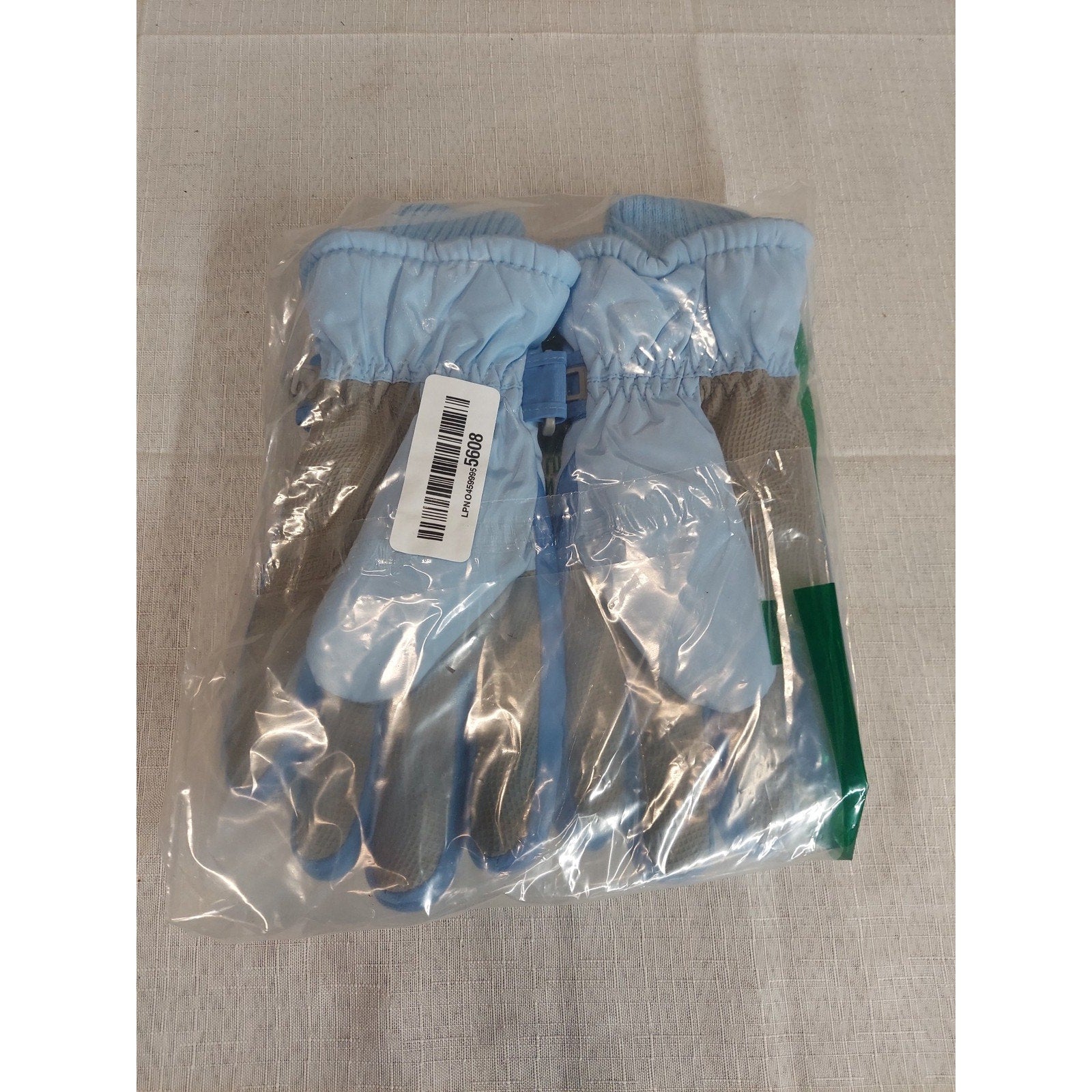 Kids Boys Girls Winter Snow Gloves Blue Cartoon Dinosaur Print New