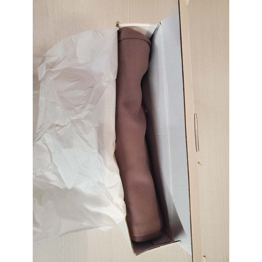 AFJTB Womens Cropped Flare Pants XS Brown Knit Stretch Pull On High Waist