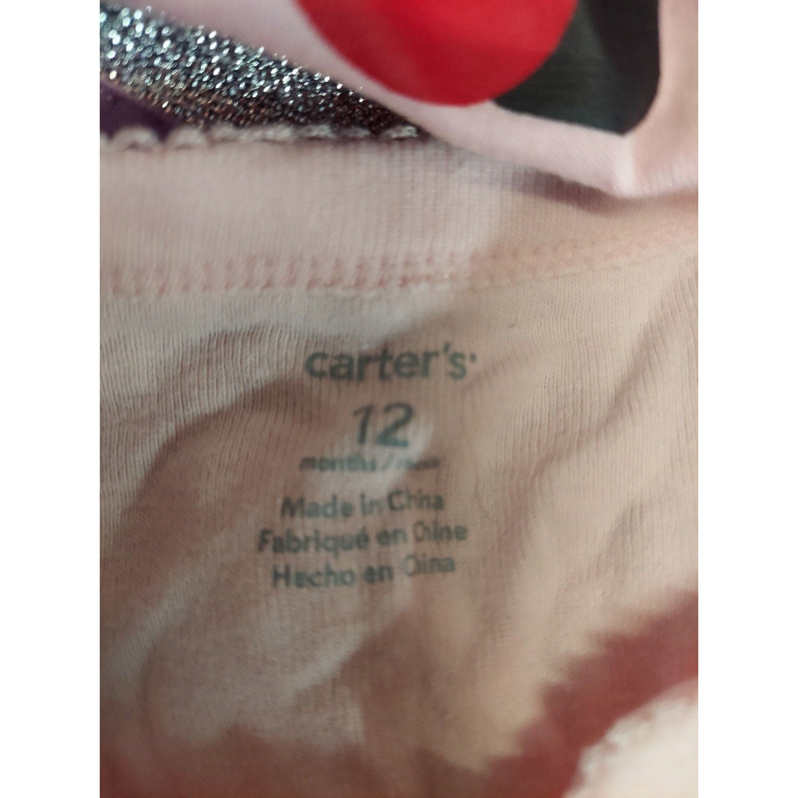 Carters Tommy Hilfiger Girls Clothing Lot 12 Months 7 Piece Bundle Multicolor